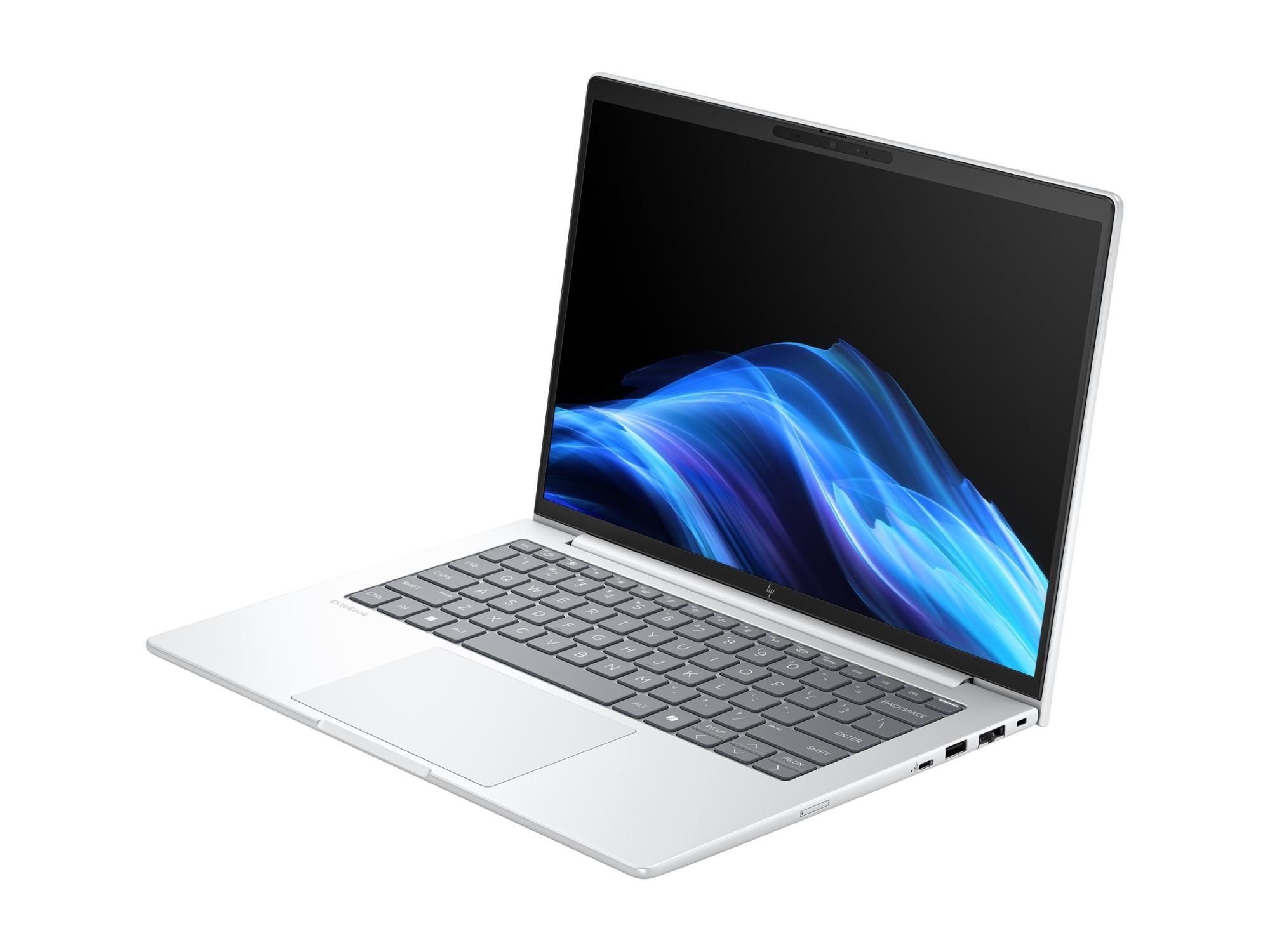 HP EliteBook 8 G1a Notebook AI - 169°-Scharnierdesign - AMD Ryzen 7 250 / 3.3 GHz - Win 11 Pro - Radeon 780M - 32 GB RAM - 1 TB SSD NVMe - 35.6 cm (14")