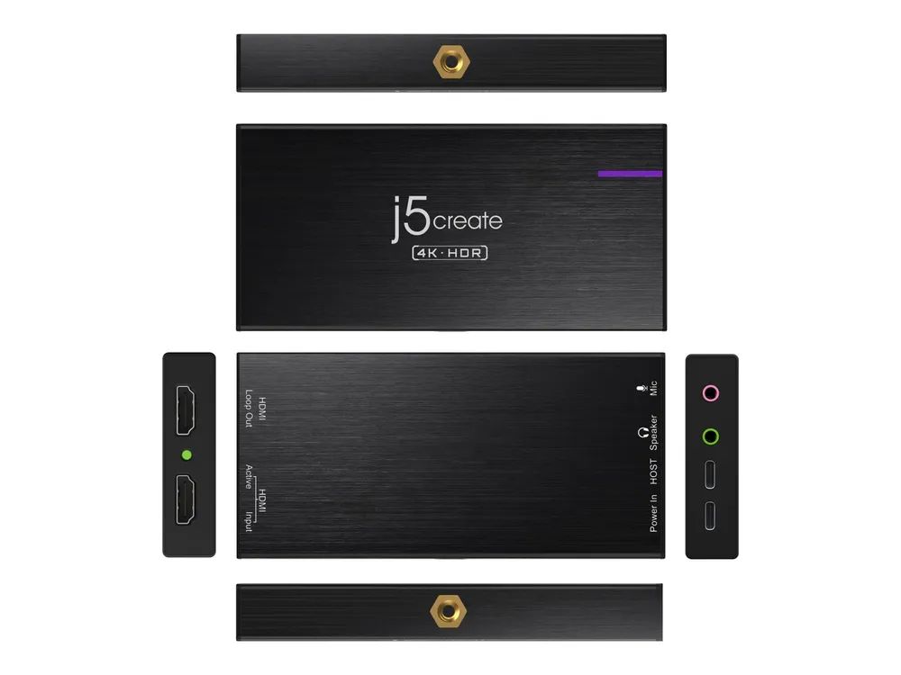 j5create JVA14 - Videoaufnahmeadapter - USB-C 3.2 Gen 1