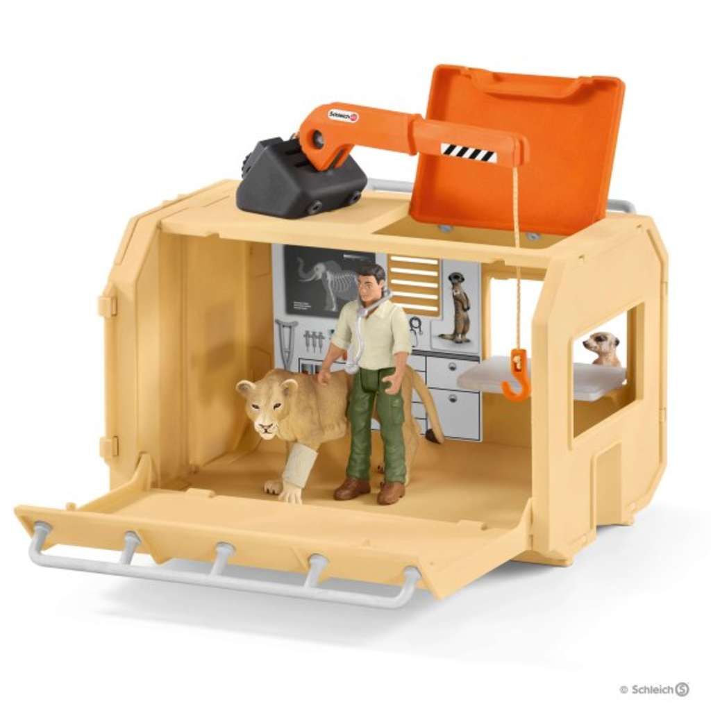 Schleich Großer Truck Tierrettung