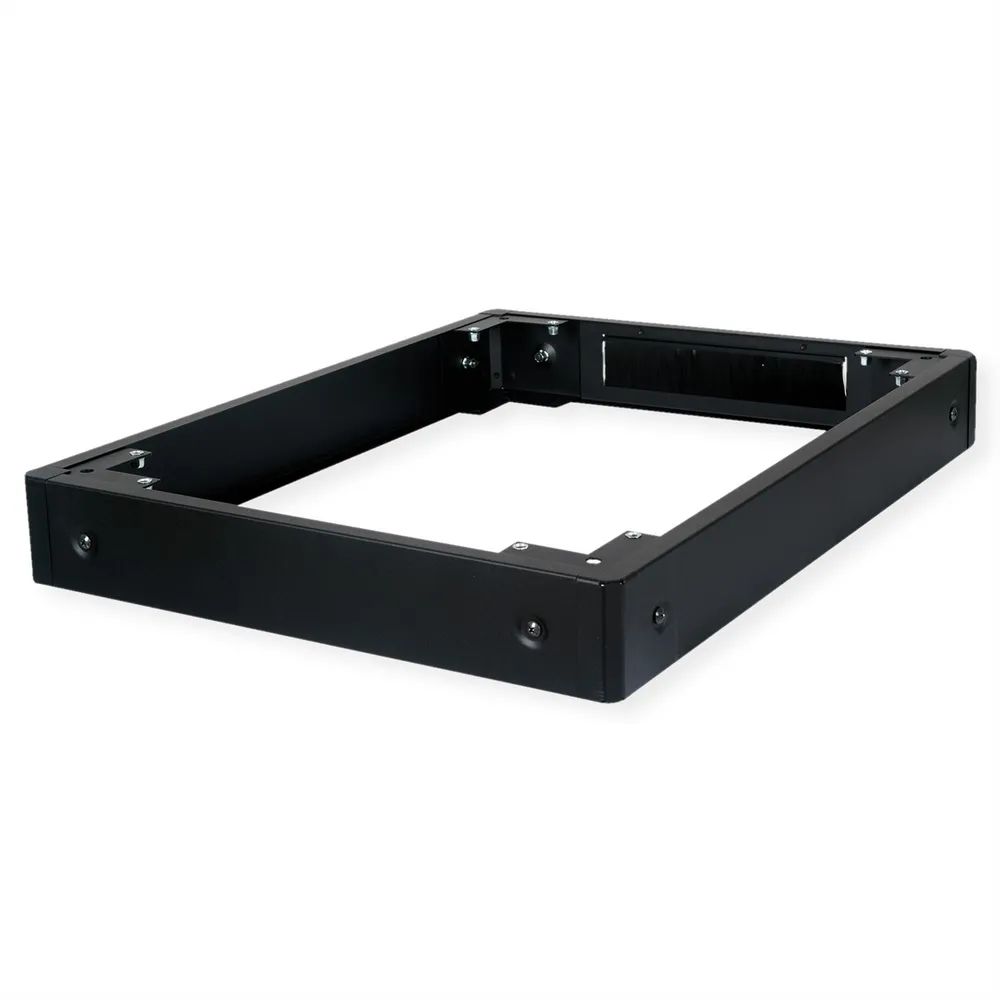 ROLINE Rack-Basis - 600 x 800 mm (B x T) - Jet Black, RAL 9005 - 48.3 cm (19")