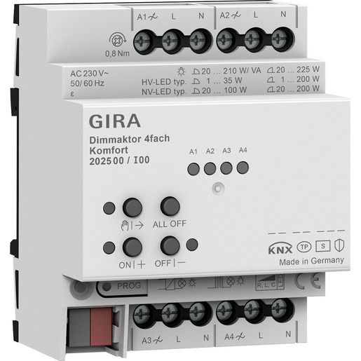 Gira DIMMAKT.4F REG KMF KNX SECURE / GIRA 202500