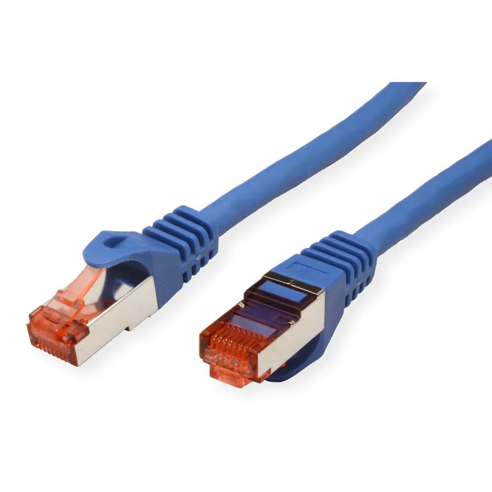 ROLINE Patchkabel Cat.6 S/FTP (PiMF), Component Level, LSOH, blau, 1,5 m