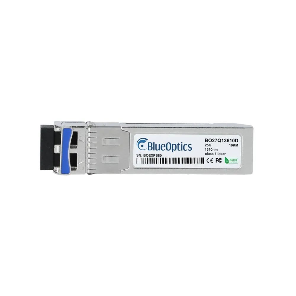 BlueOptics Dell 407-BBXZ BlueOptics SFP28 Transceiver, 25GBASE-LR, Singlemode Fiber, 1310nm, 10KM