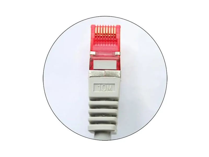 InLine Patchkabel - S/FTP (PiMf) - Cat.6 - halogenfrei - Kupfer - grau - 50m