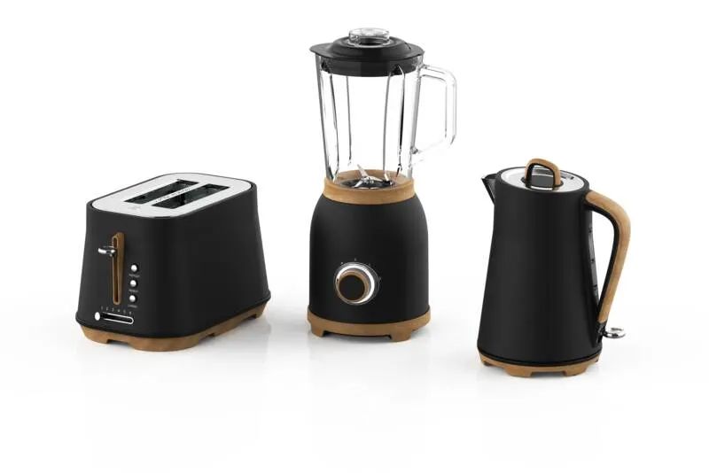 Witt Premium Element Frühstücks-Set Schwarz