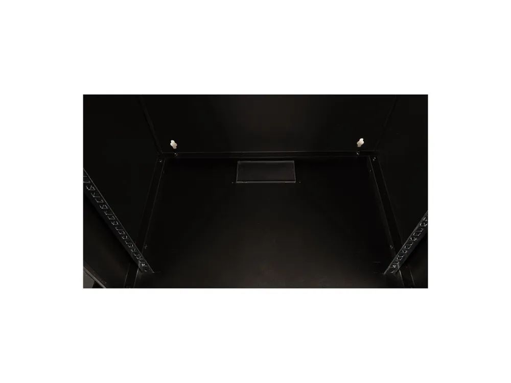 ROLINE Basic - Gehäuse - Set, 540x400 BxT - geeignet für Wandmontage - RAL 9005, Jet Black - 12U - 48.3 cm (19")