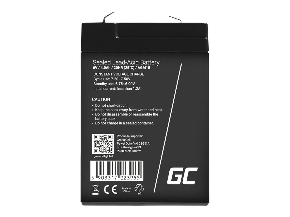 Green Cell USV-Akku - 1 x Batterie - Sealed Lead Acid (SLA)