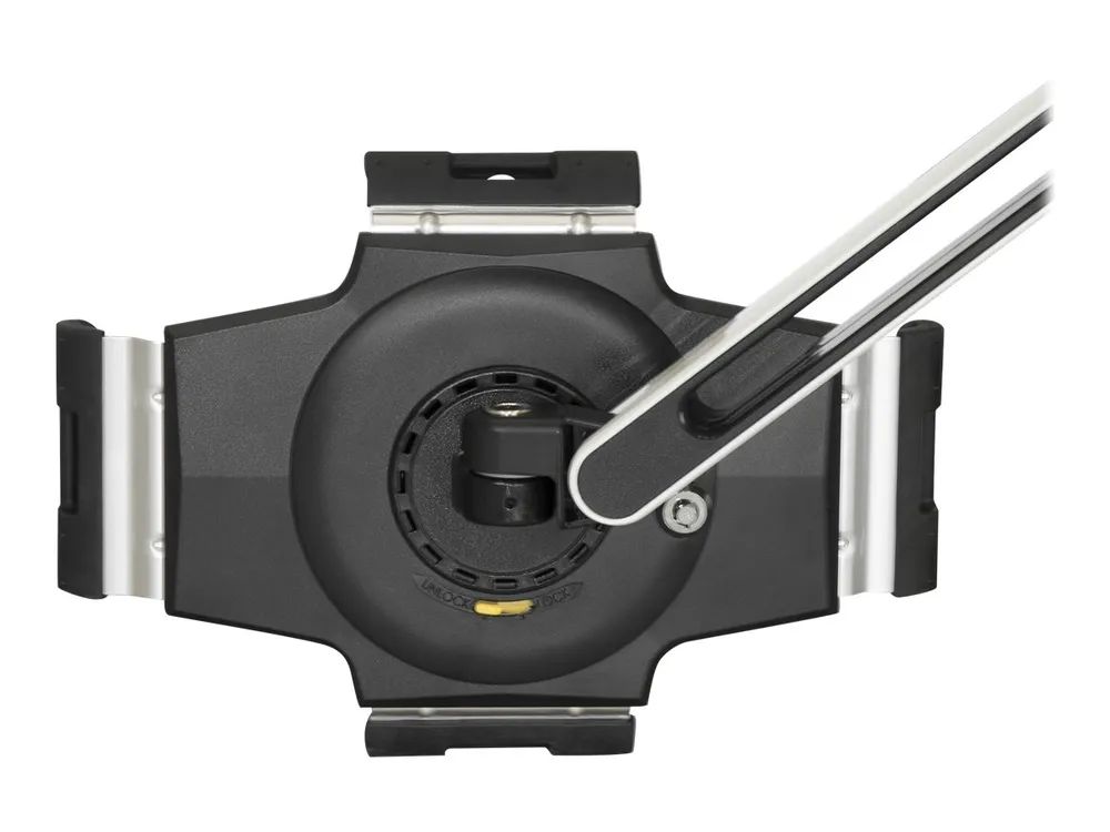 StarTech.com Schreibtisch Tablet Halter - Schwenkbarer Arm - Für iPad und Android - Weiß - Tablethalter - Tablet Halterung - Befestigungskit für Tablett (einstellbarer Arm)