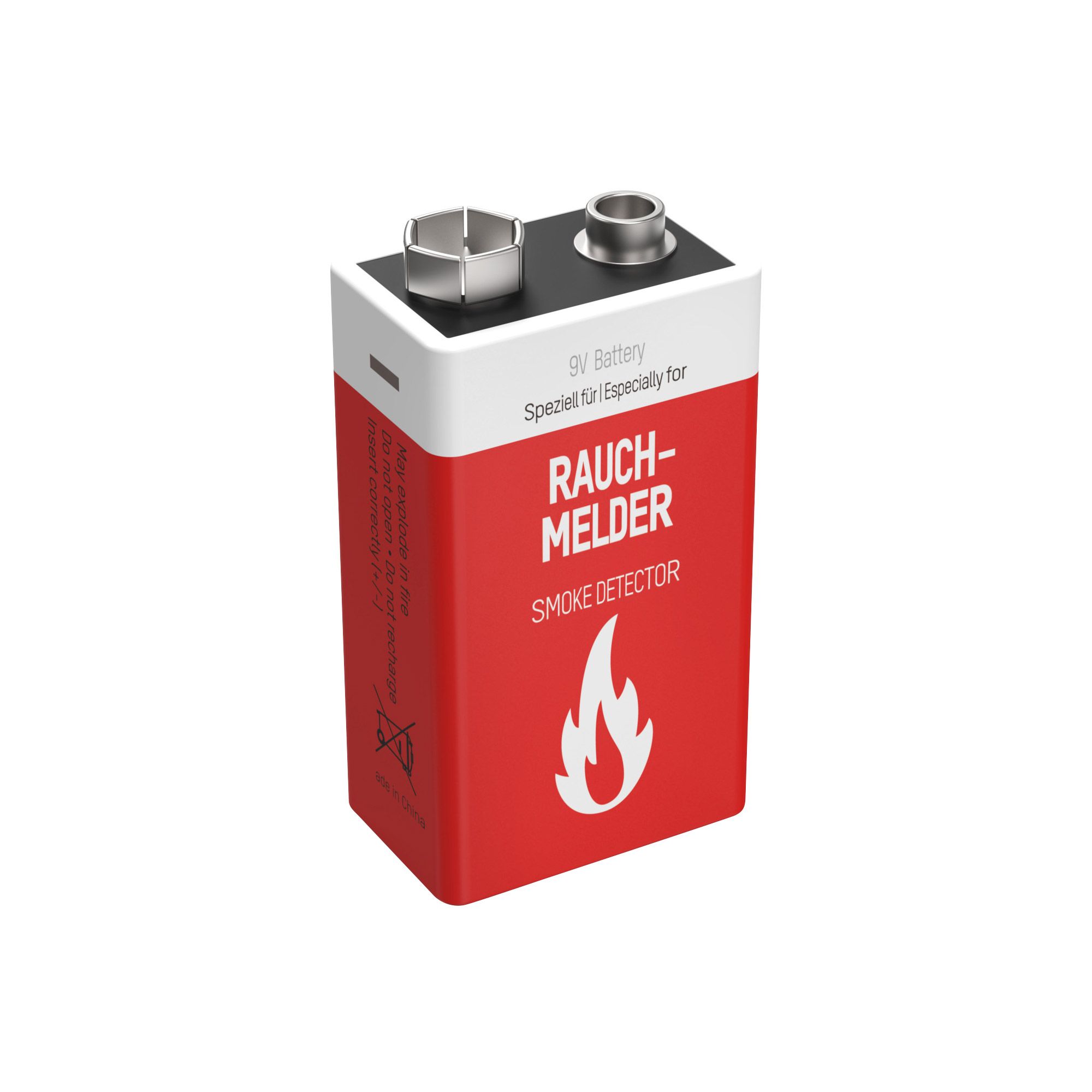 Ansmann Batterie 9V - Li - Rot