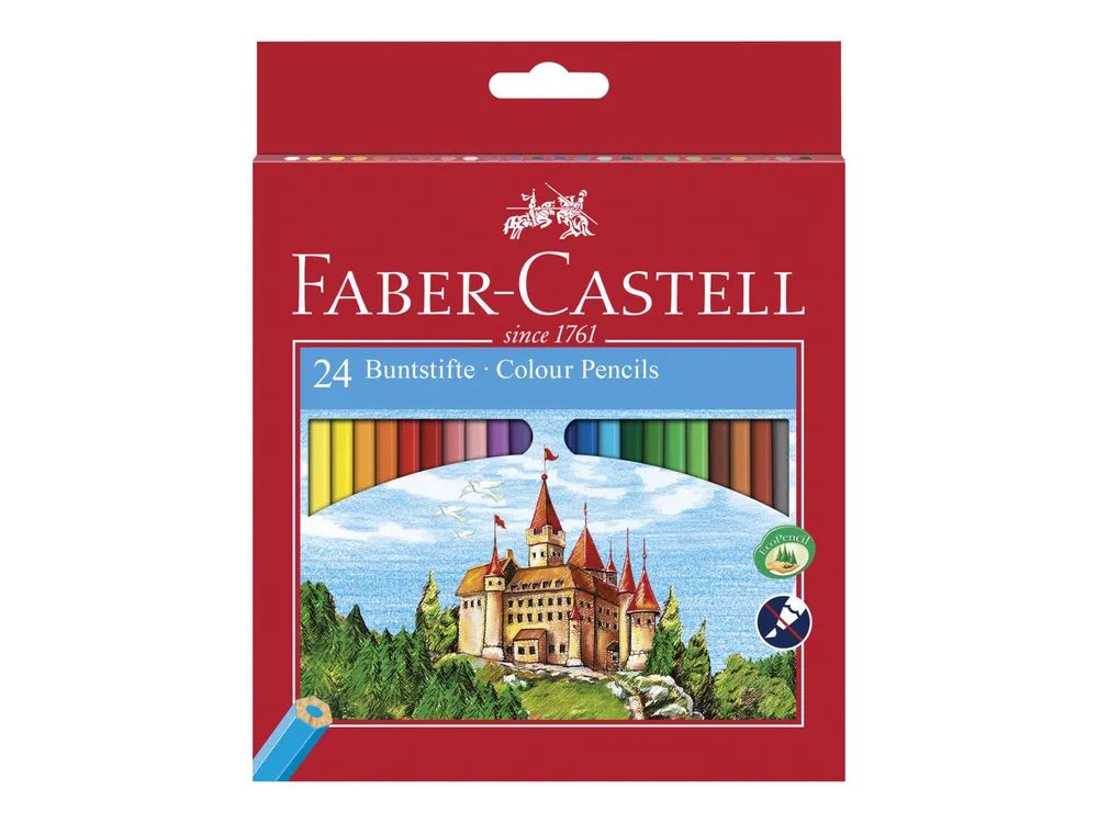 FABER-CASTELL Farbstift (Packung mit 24)