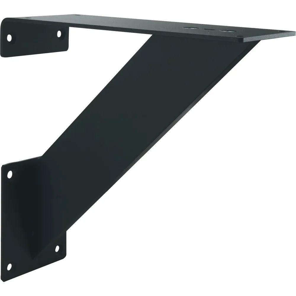 Ebb Beschlagtechnik GmbH Beschlagtechnik Barkonsole Korfu Korpus Plus 220 x 220 mm schräg Stahl schwarz