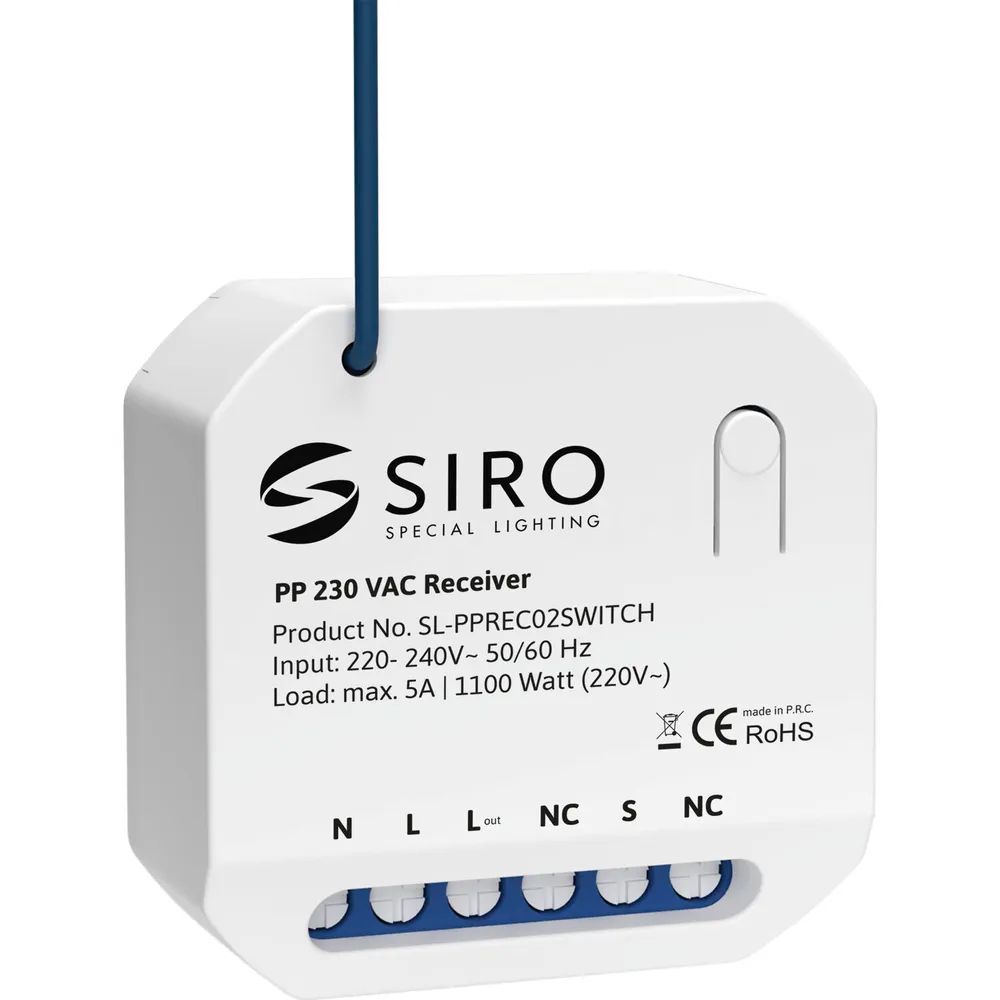 SIRO PushPower Empfänger SWITCH 230 V