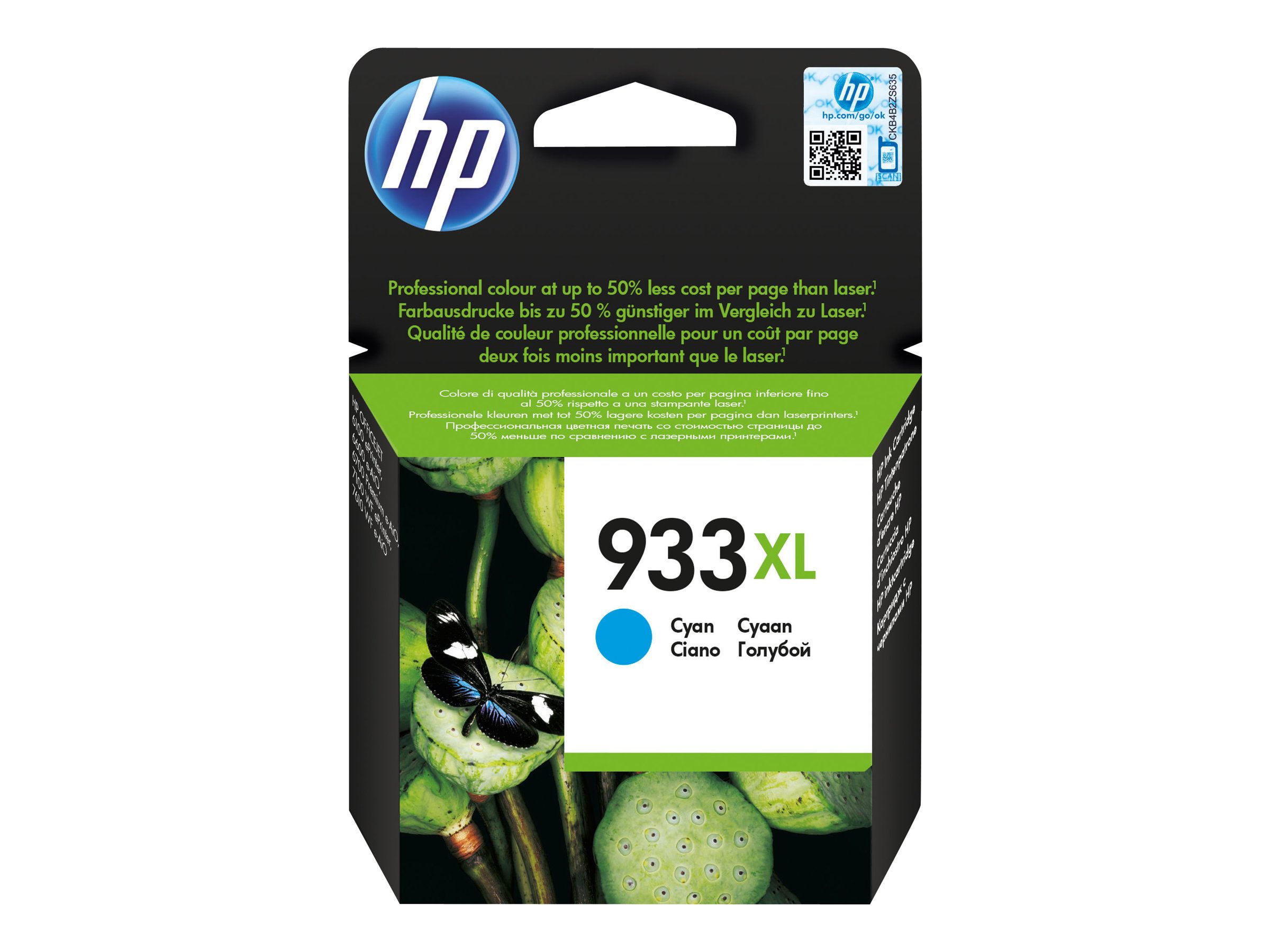 HP 933XL - Hohe Ergiebigkeit - Cyan - original