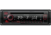 JVC Kenwood KDC-BT450DAB - Schwarz - 1 DIN - 50 W - 4.0 Kanäle - 50 W - CD-R,CD-RW