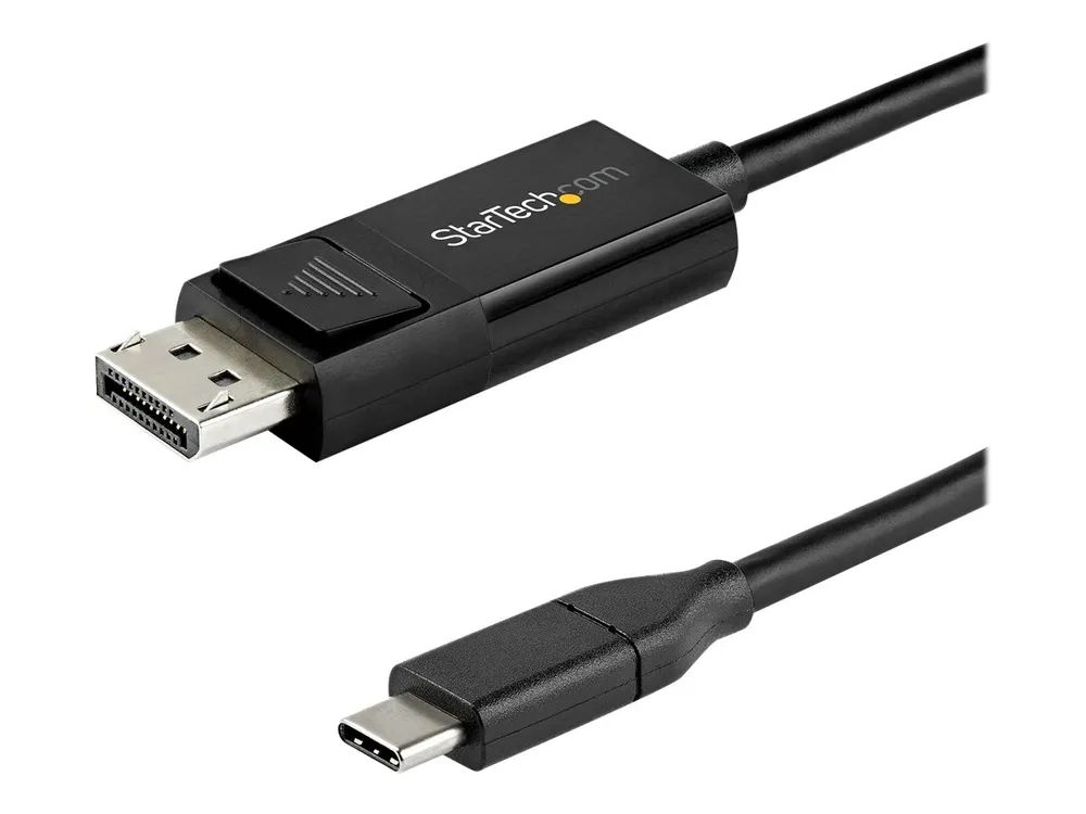 StarTech.com 2m USB-C auf DisplayPort-Kabel - 8K - bidirektional - DisplayPort-Kabel - 24 pin USB-C (M)