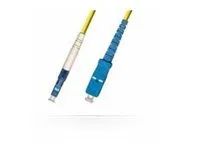 MicroConnect Netzwerkkabel - SC/UPC Einzelmodus (M) 5m gelb