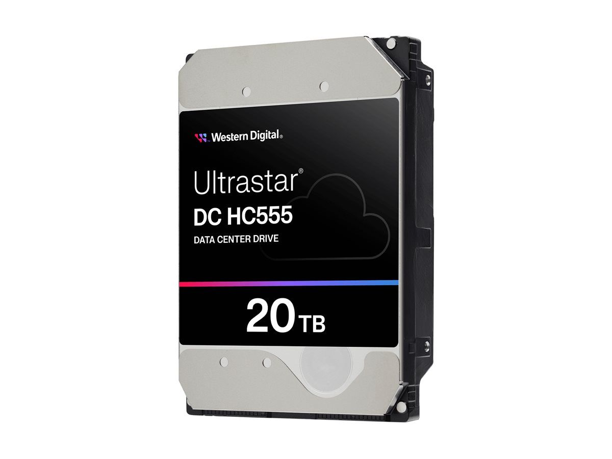 WD Ultrastar DC HC555 - Festplatte - Datencenter - 20 TB - intern - 3.5" (8.9 cm)