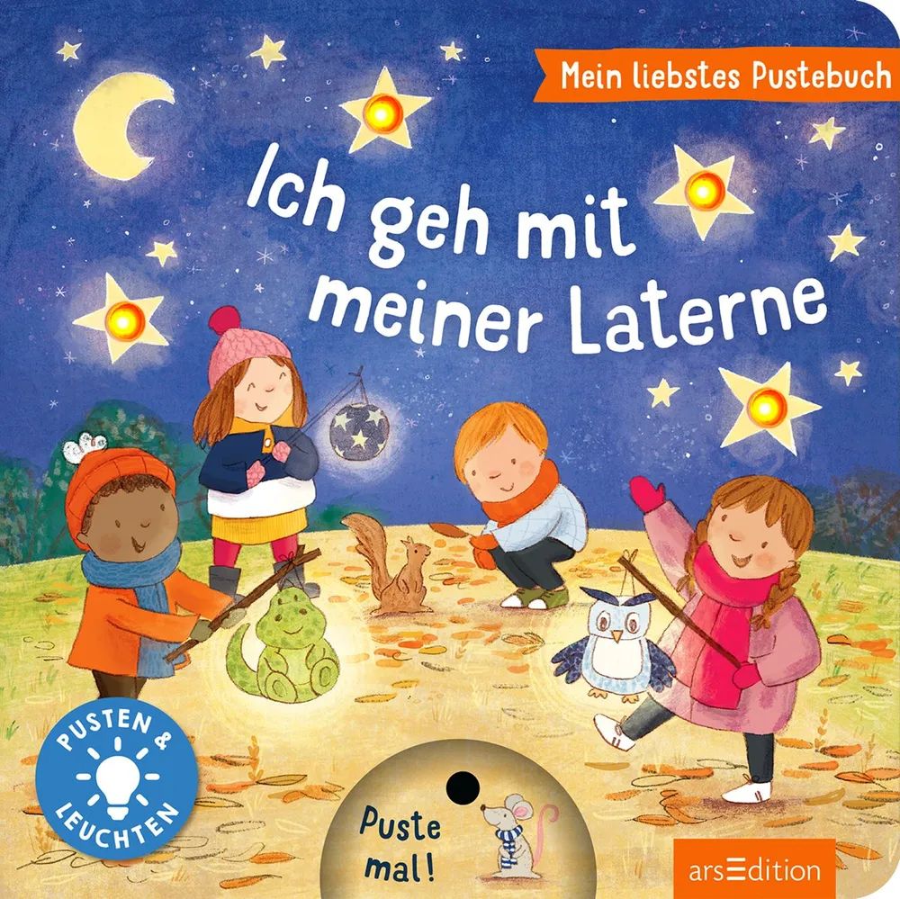 Ars Edition GmbH Pustebuch: Ich geh mit meiner Laterne