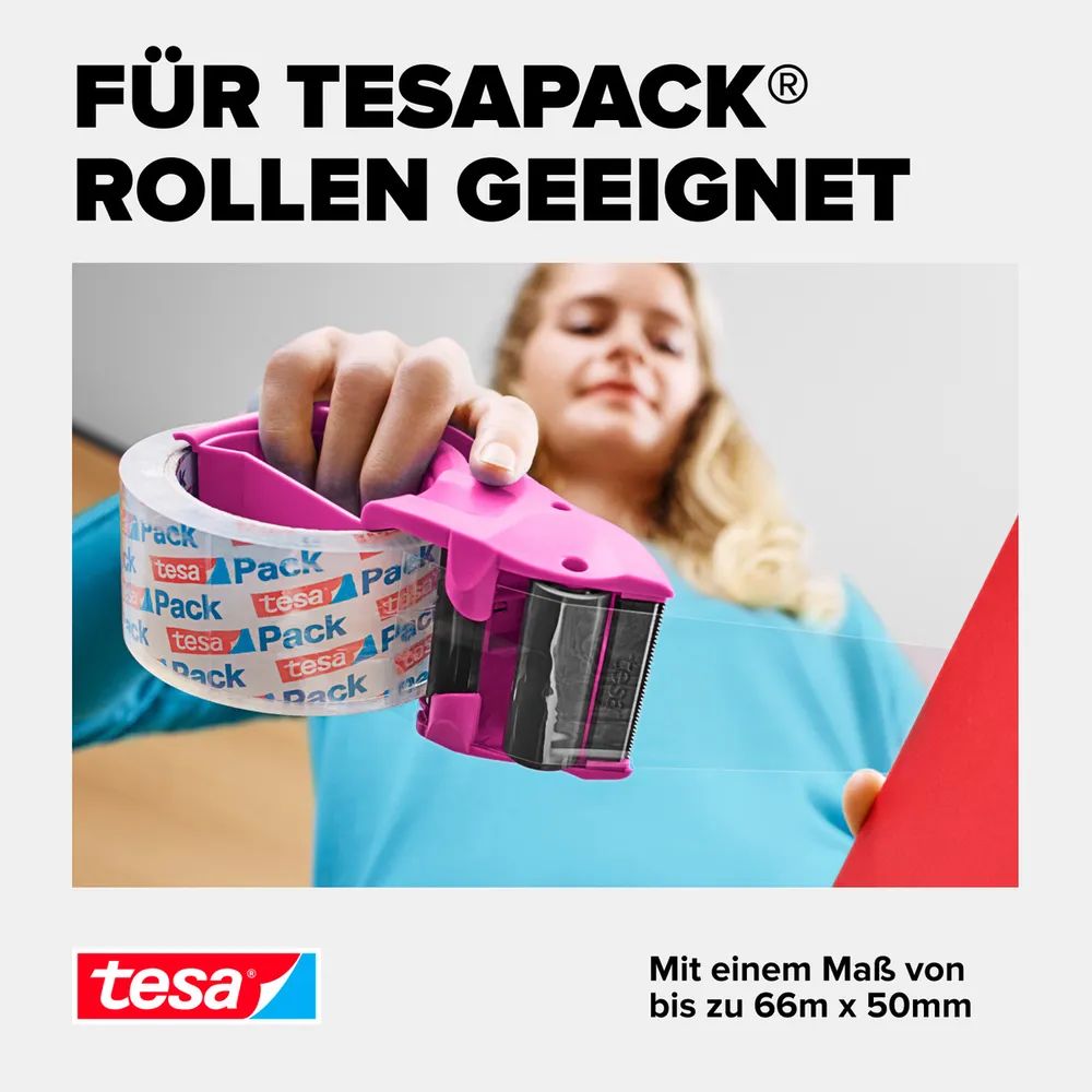 Tesa Tesapack Pack' n' Go - Abroller mit Packband