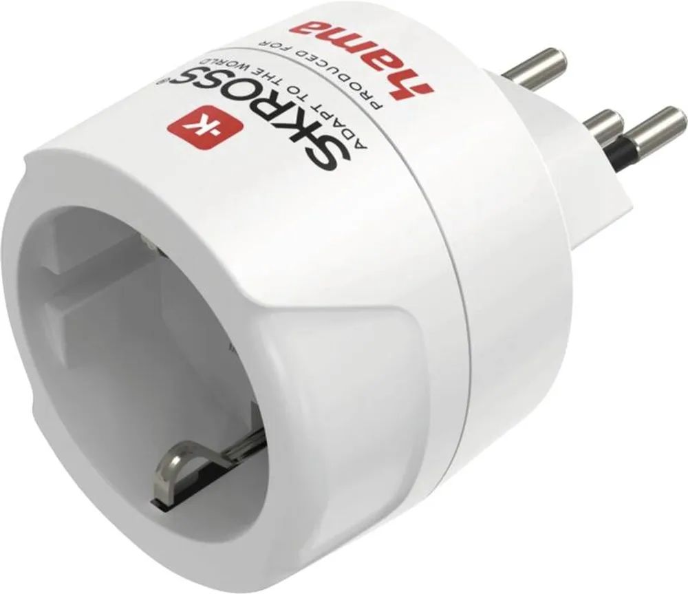 Skross 223484 REISESTECKER EU TO CH + IT + BR