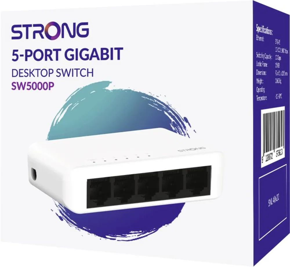 Strong 5-Port Gigabit Desktop Switch SW500P