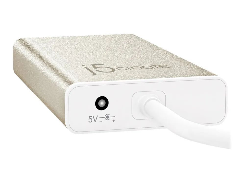 j5create JCH471 - Netzwerkadapter - USB-C - Gigabit Ethernet x 1 + USB 3.0 x 3