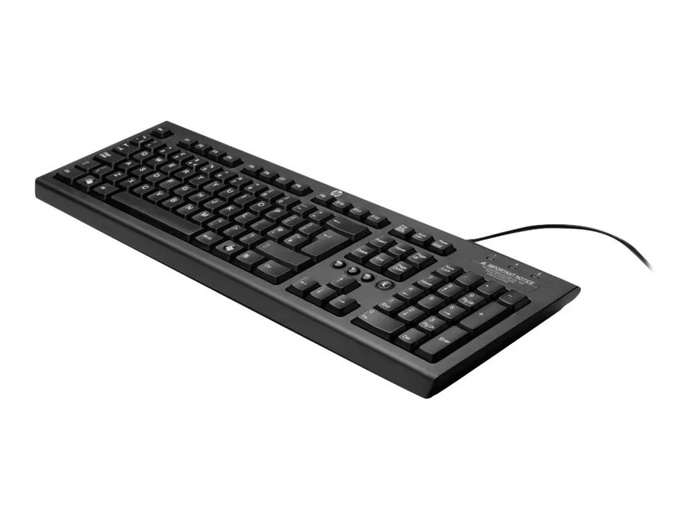 HP Classic - Tastatur - USB - Slowakisch - glänzend