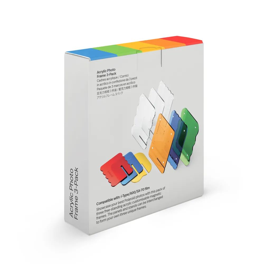 Polaroid ACRYL PHOTO FRAME COLOR 3er PACK