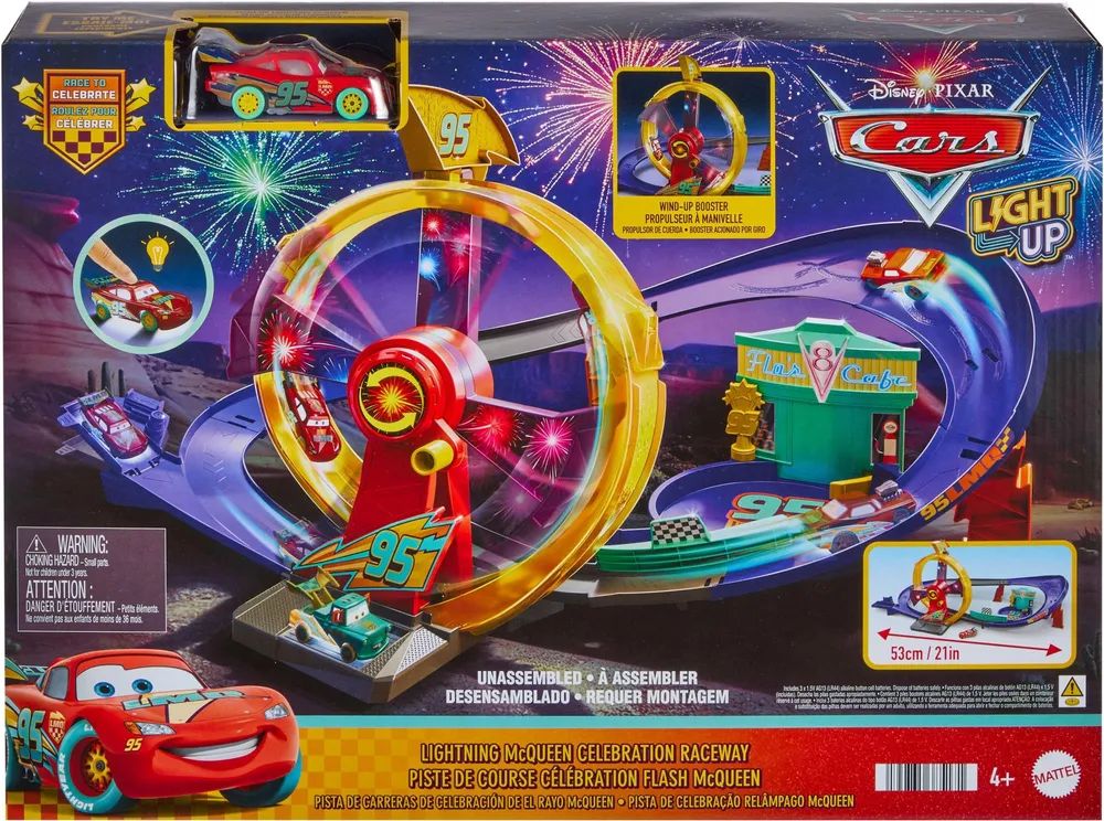 Mattel GmbH CA Lightning McQueen Celebration Strecke