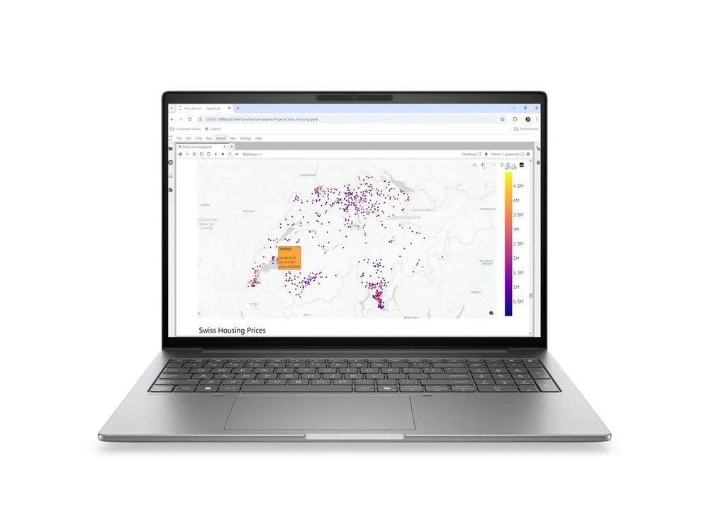 HP ZBook 8 G2a Mobile Workstation - AMD Ryzen AI 7 PRO 450 - Win 11 Pro - Radeon 840M - 48 GB RAM - 1 TB SSD NVMe - 40.6 cm (16")
