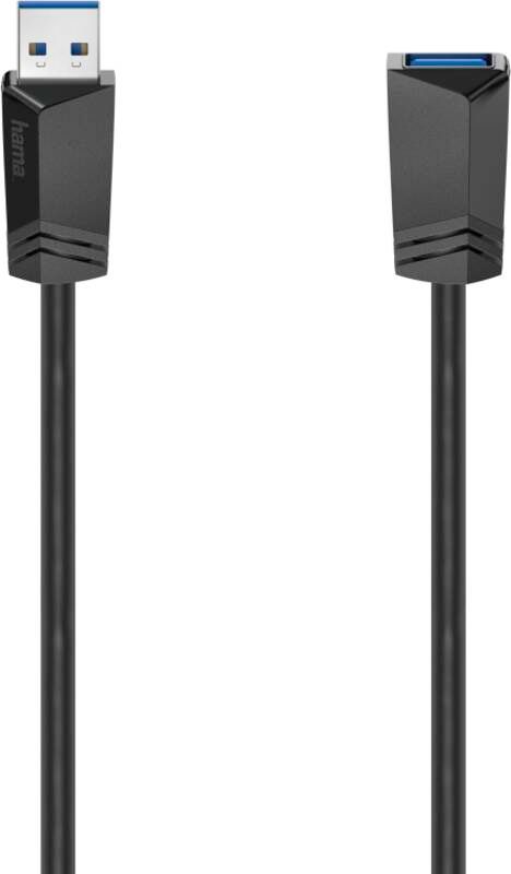Hama 200628 USB-VerlÃ¤ngerung, 5 Gbit/s, 1,50m