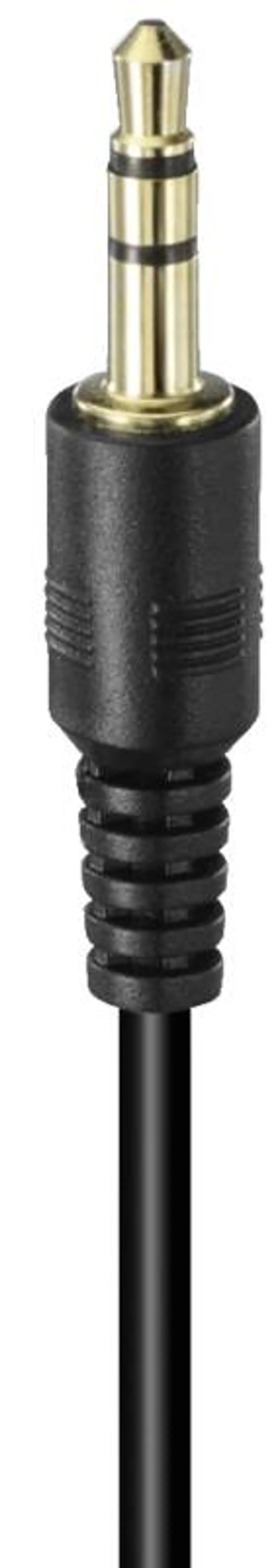 Hama Kopfhörer "Shell II", Over-Ear, langes Kabel (2m), Schwarz