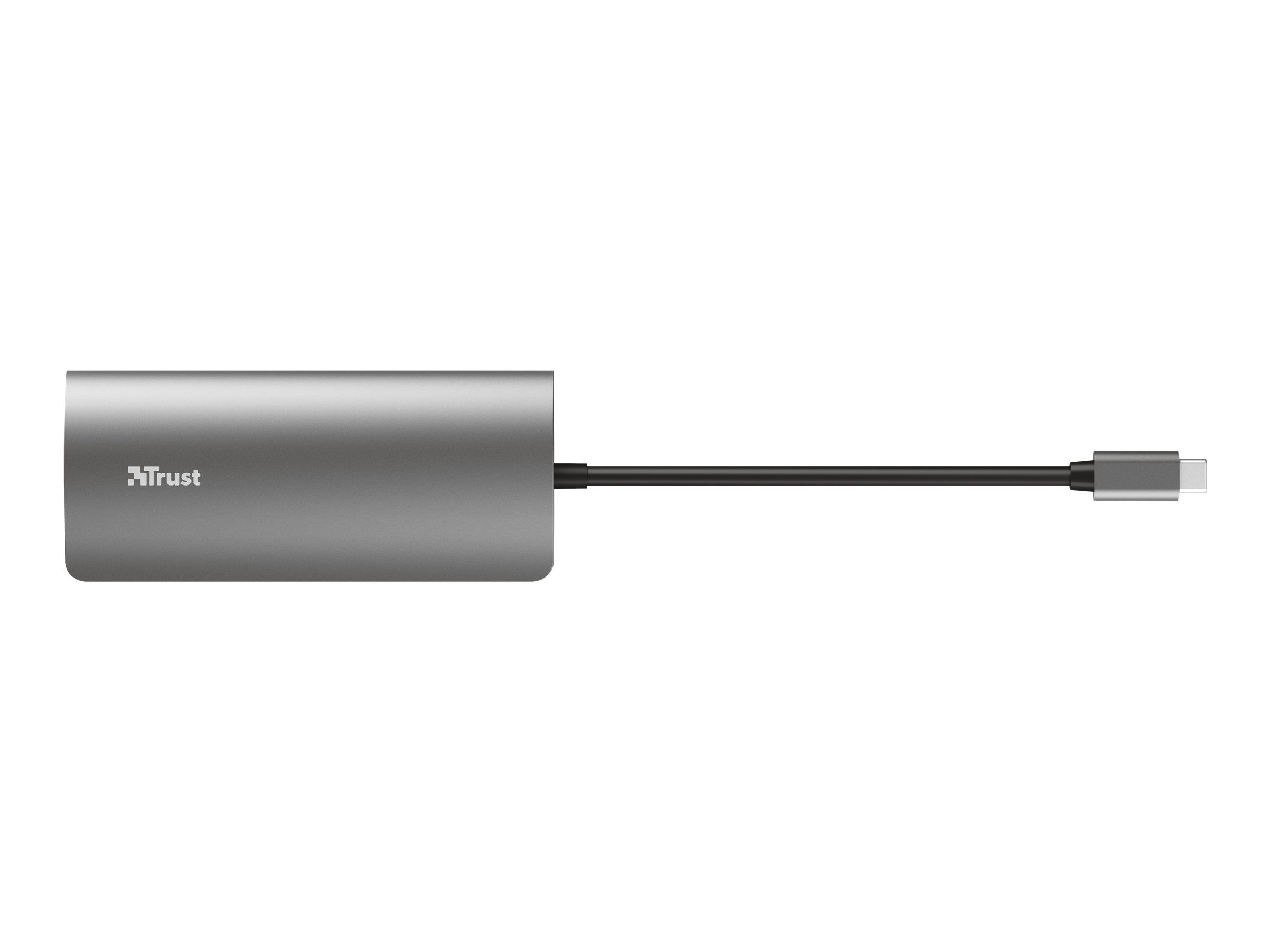 Trust Dalyx 7-in-1 USB-C Multiport Adapter - Dockingstation