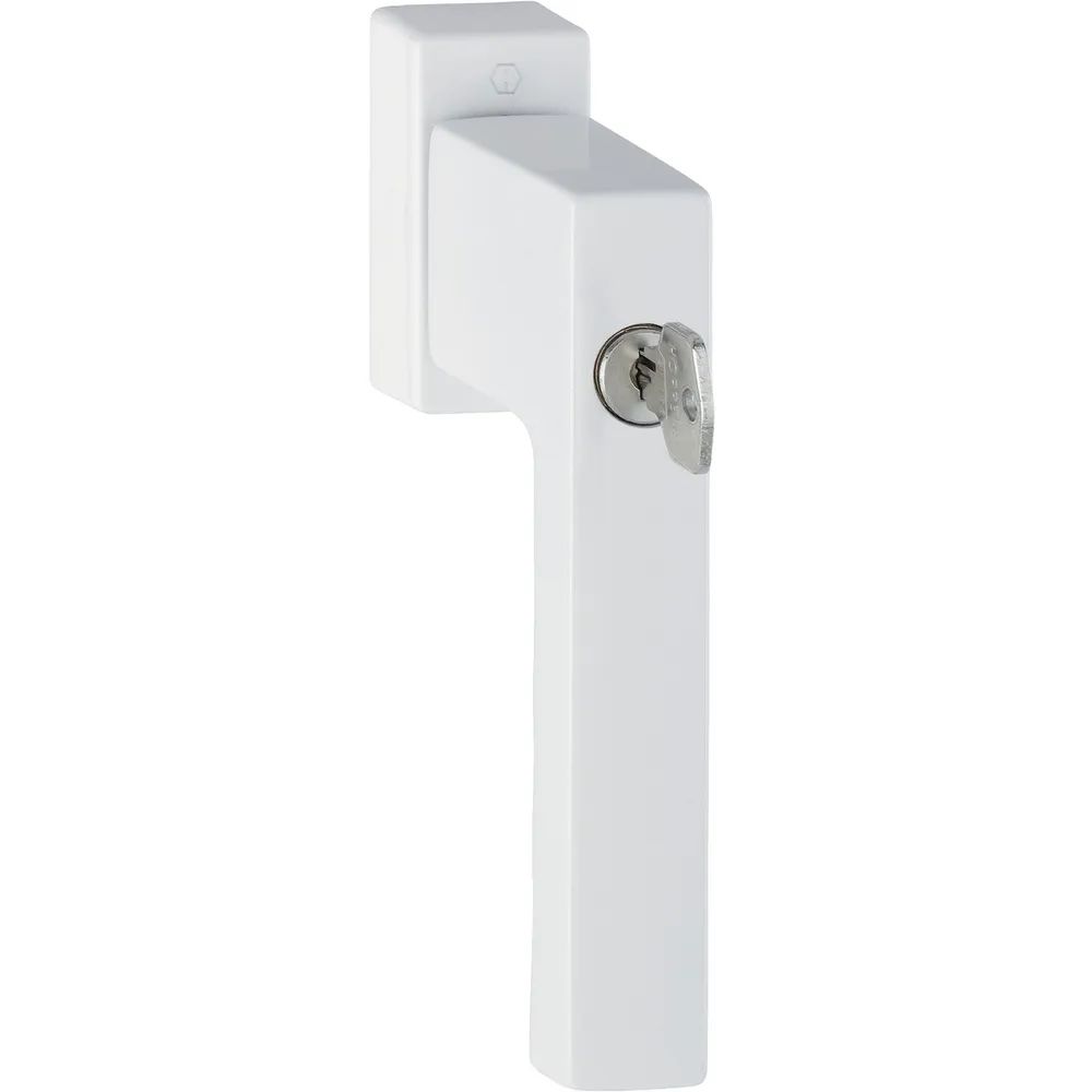 HOPPE Fenstergriff TOULON Sperrzylinder TBT, VK 7x43 mm, weiss
