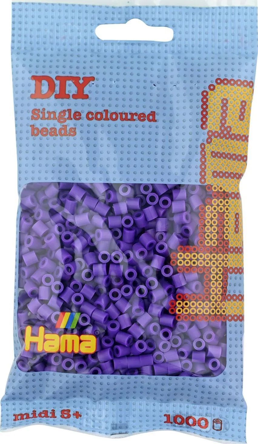 Malte Haaning Plastic A/S HAMA Perlen Lila 1.000 Stück