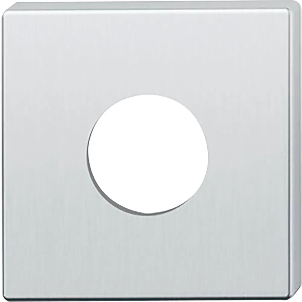 FSB Deckrosette quadratisch 03 0450 09312 ASL/AGL, Edelstahl matt