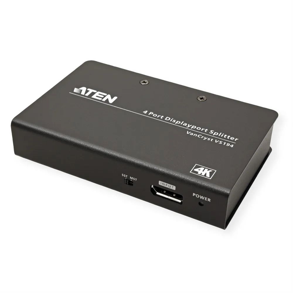 ATEN VanCryst VS194 - Video-/Audio-Splitter - 4 x DisplayPort
