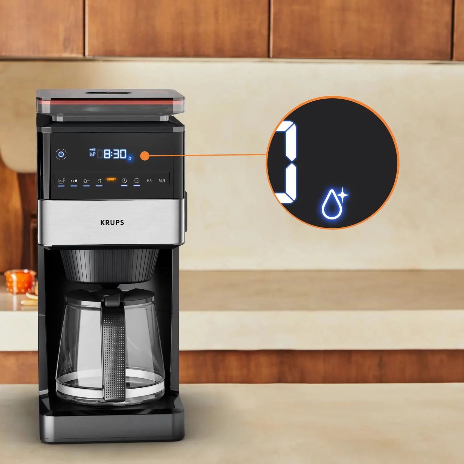 Krups KM8428 GRIND AROMA XL