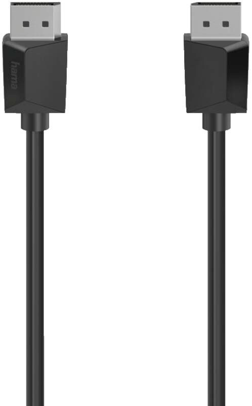 Hama 200695 DisplayPort-K., DP 1.2, 4K, 0,75m