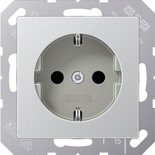 Jung UP-SSTD M.ZENTRALPLATTE ALU / JUNG A 1520 AL A1520AL