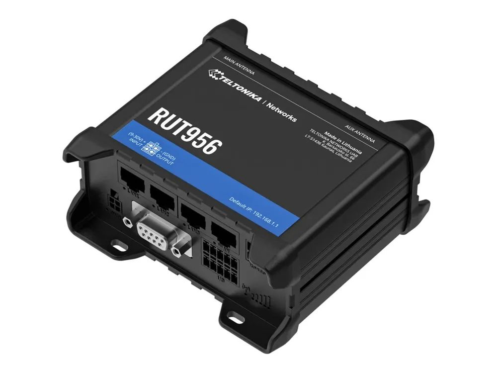 Teltonika RUT956 - Wireless Router - WWAN 3-Port-Switch