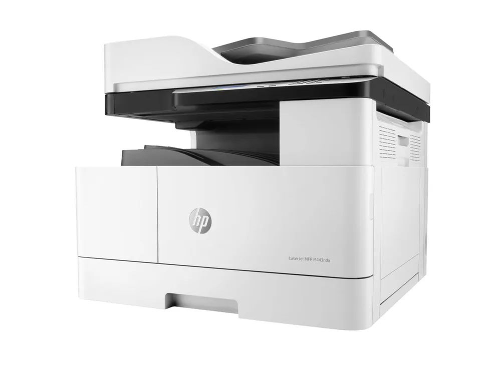 HP LaserJet MFP M443nda - Multifunktionsdrucker - s/w - Laser - A3/Ledger (297 x 432 mm)