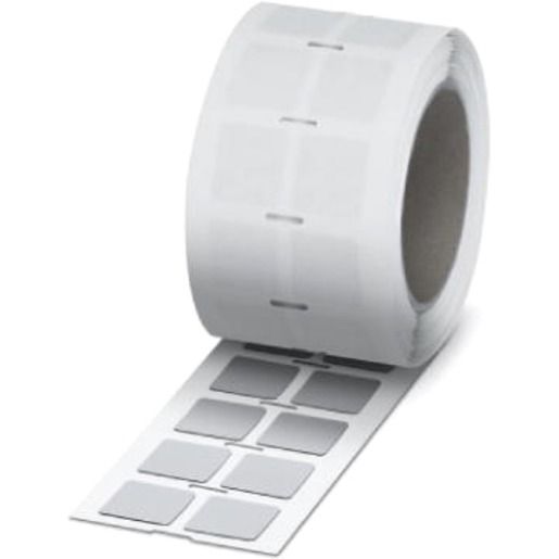Phoenix KST-SCHILD ROLLE KLEBEN SILBER / PHOENI EMLP (27X12,5)R SR 0819521