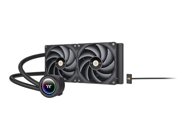 Thermaltake TOUGHLIQUID 280 EX Pro ARGB Sync - Prozessor-Flüssigkeitskühlsystem - Kühlergröße: 280 mm - (für: LGA1156, AM2, AM2+, AM3, LGA1155, AM3+, LGA2011, FM1, FM2, LGA1150, LGA2011-3, LGA1151, AM4, LGA2066, LGA1200, LGA1700, AM5)