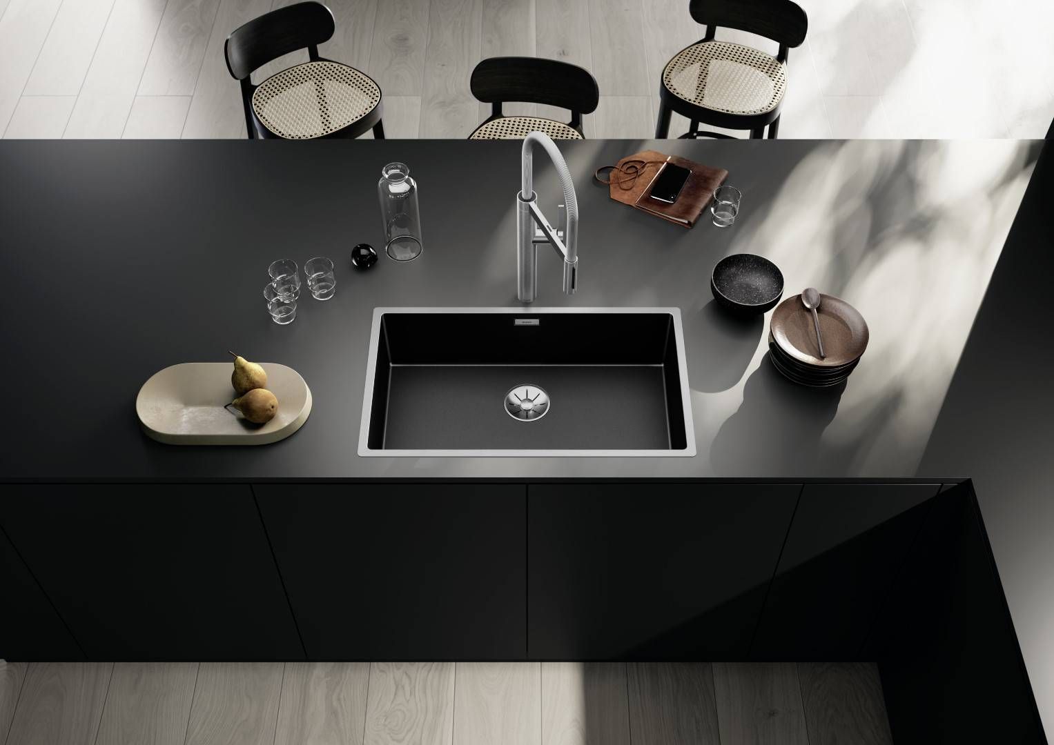 BLANCO CLARON 700-IF Dark Steel