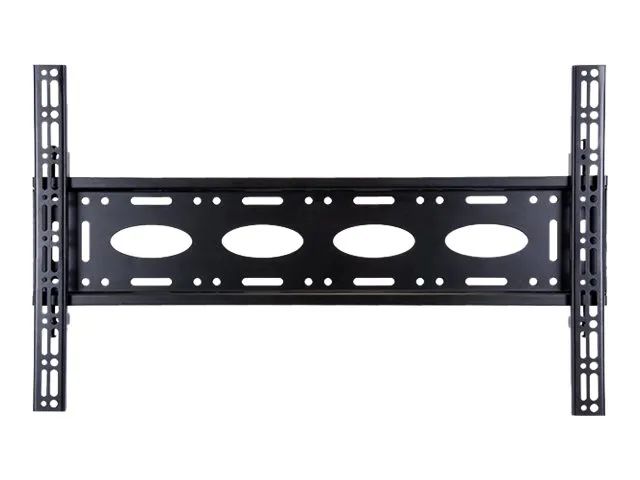 B-TECH BT8442 - Befestigungskit (Wandplatte, 2 Schnittstellenarme) - schmal - für LCD-Display - Schwarz - Bildschirmgröße: up to 203 cm (bis zu 80")