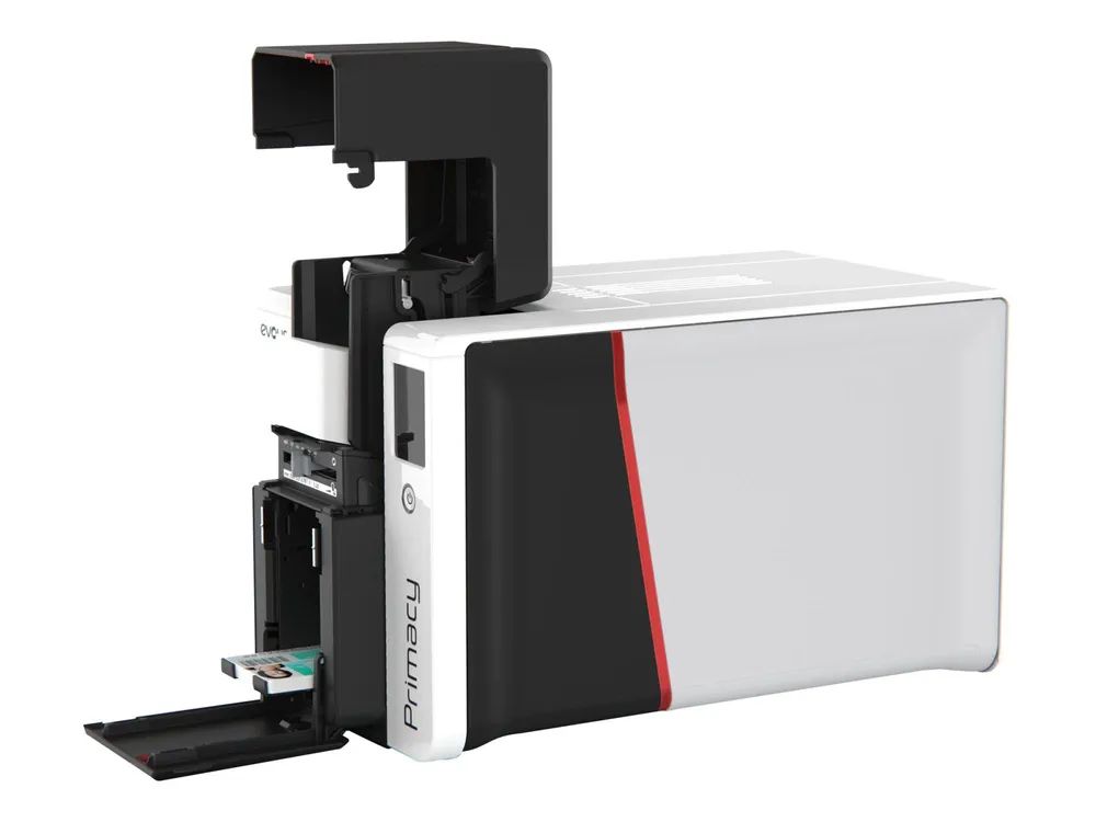 Evolis Primacy 2 Simplex Expert - Plastikkartendrucker - Farbe - Farb-Substitution/thermischer Harz beschreibbar - CR-80 Card (85.6 x 54 mm)