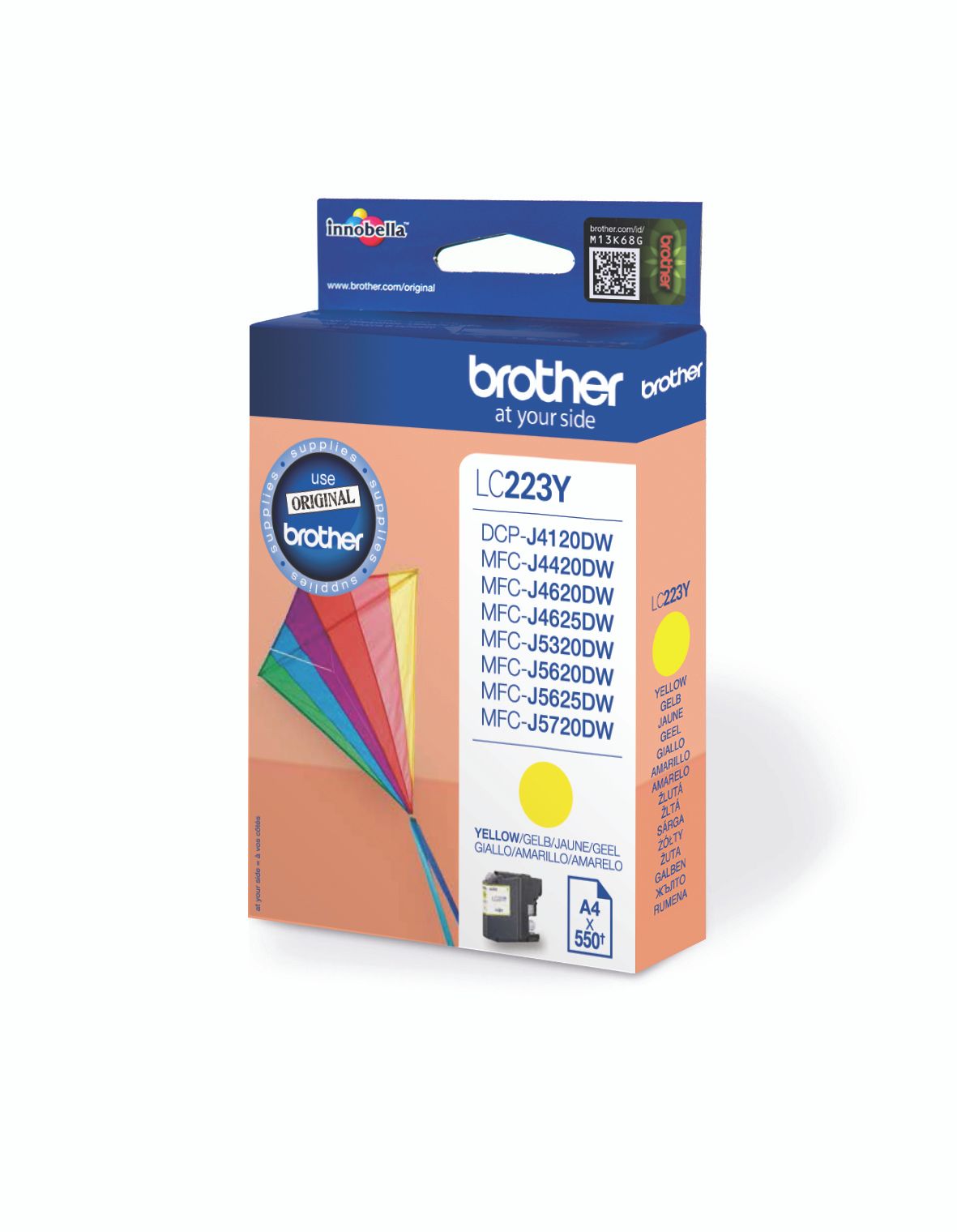 Brother LC223Y - Gelb - original - Tintenpatrone