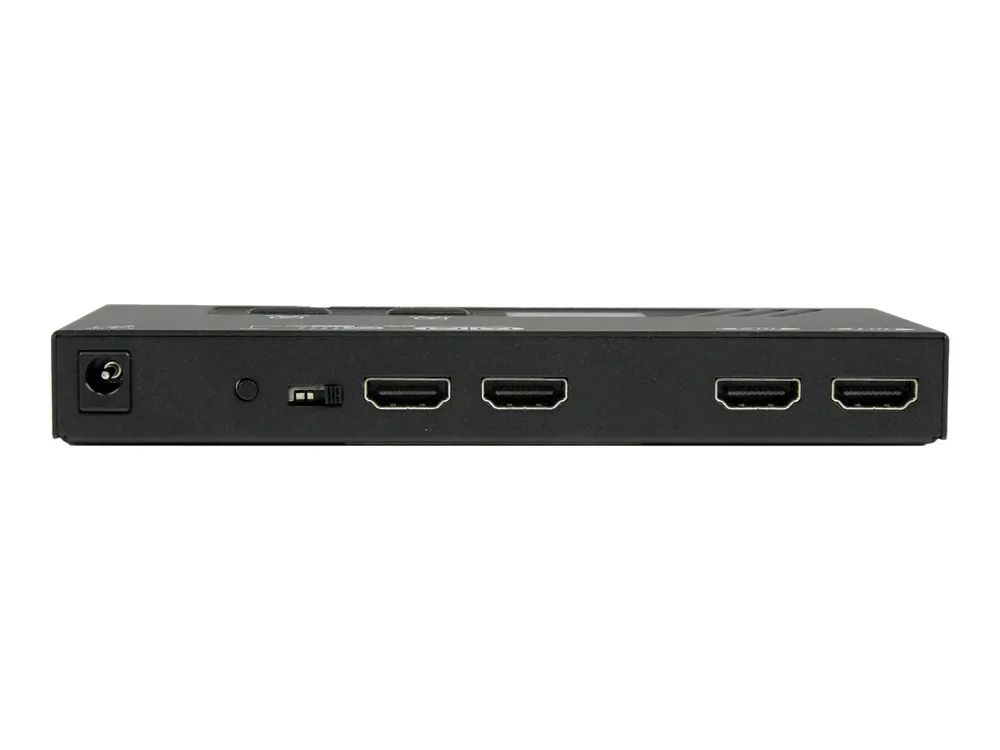 StarTech.com 2x2 Port HMDI Switch/Verteiler - Automatische Umschaltung mit Fernbedienung