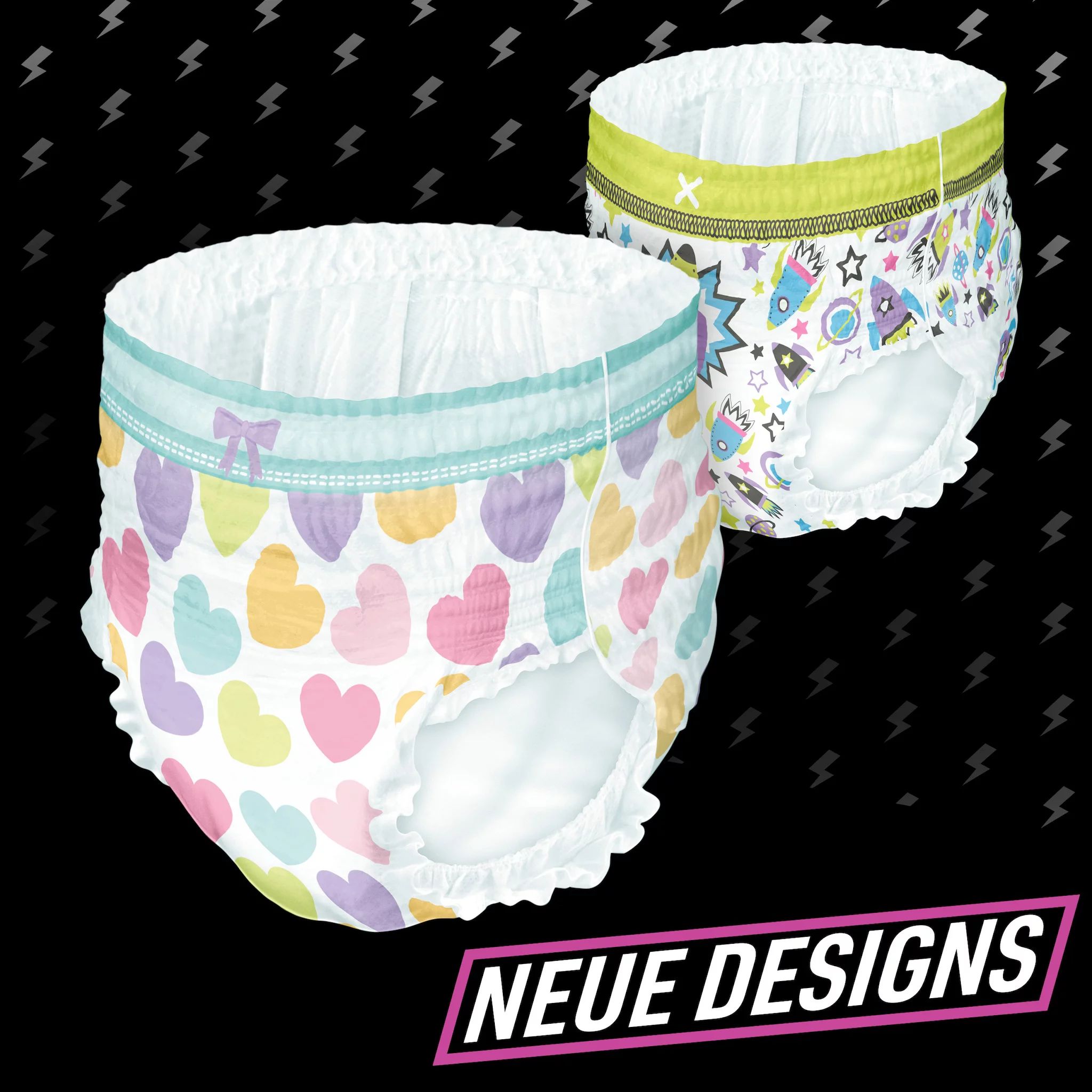 Pampers Ninjamas für Mädchen 4-7 Jahre